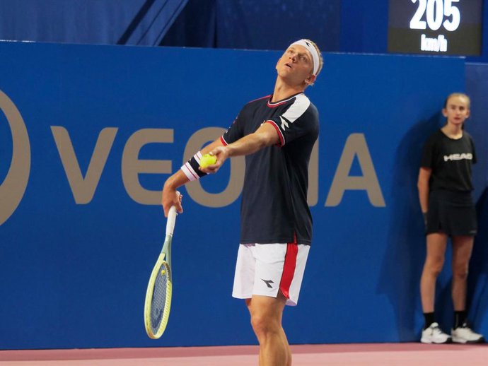 Archivo - El tennista espanyol Alejandro Davidovich