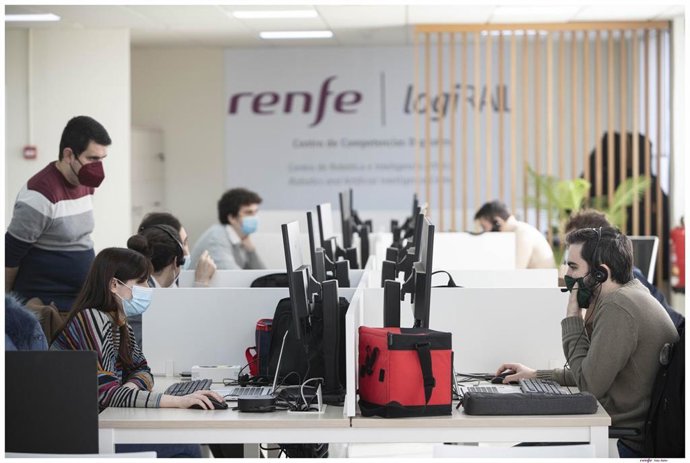 Archivo - El centro de competencias digitales de Renfe en Alcázar de San Juan