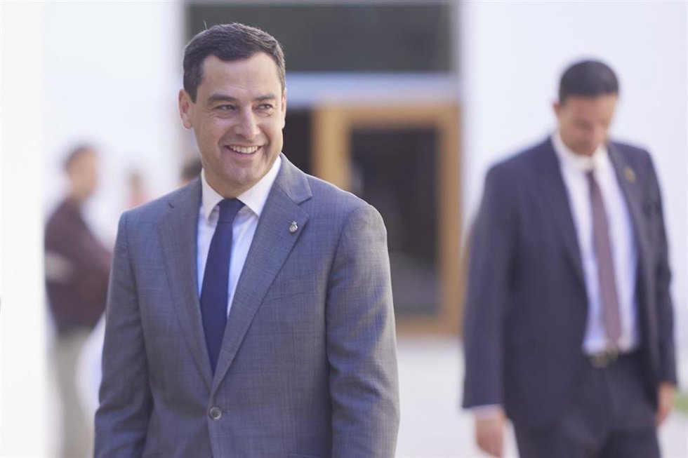 El presidente de la Junta de Andalucía, Juanma Moreno, archivo 