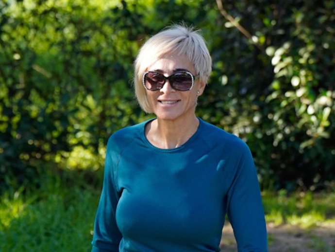 Archivo - Ana María Aldón volviendo a sus clases de pilates tras la compra de su nueva casa