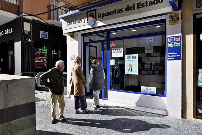 Archivo - Administración de Loterías ubicada en el número 9 de la calle Virgen de la Capilla 9 de Jaén.