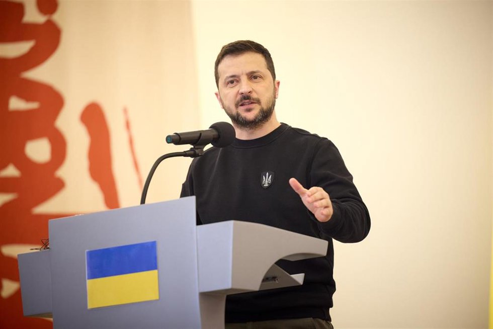 El presidente de Ucrania, Volodimir Zelenski
