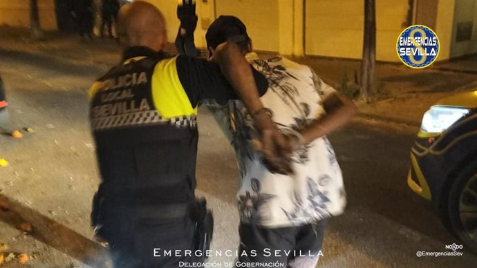 Imagen del detenido de Santa Clara