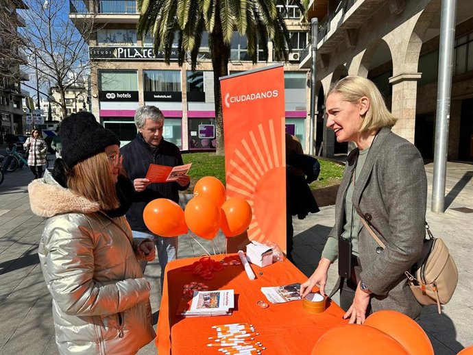 La candidata de CS a la alcaldía de Palma, Eva Pomar