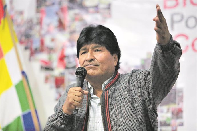 Archivo - El expresidente boliviano Evo Morales