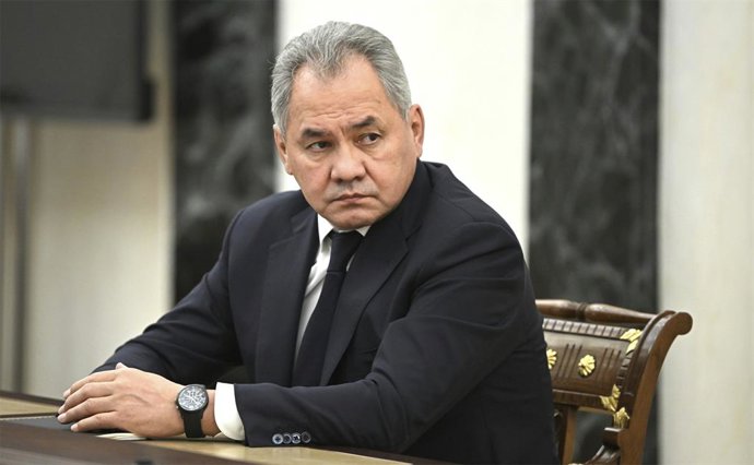 Archivo - El ministro de Defensa de Rusia, Sergei Shoigu