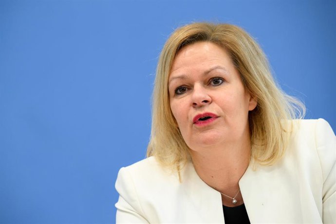 La Ministra del Interior de Alemania, Nancy Faeser