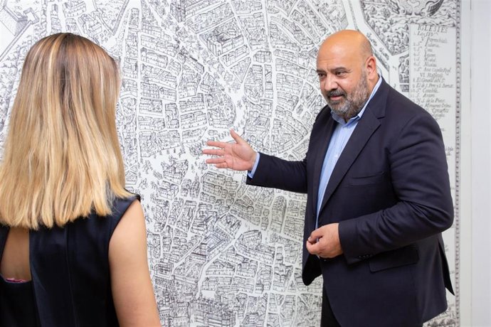 Archivo - El presidente del PP de Palma, Jaime Martínez.