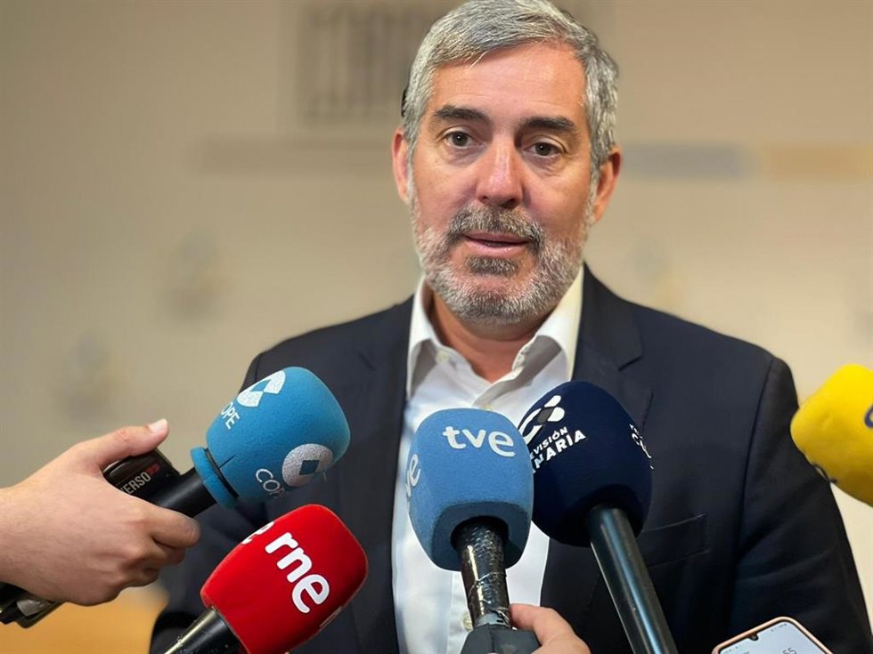 Archivo - El secretario general nacional de Coalición Canaria y senador por la Comunidad Autónoma, Fernando Clavijo