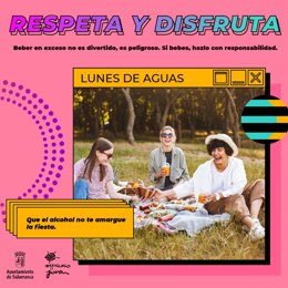 Cartel de la campaña del Lunes de Agua.