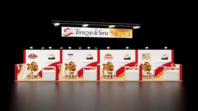 Stand del Torrezno de Soria en el Salón Gourmets de Madrid