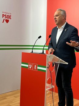 Ruiz Boix en rueda de prensa.