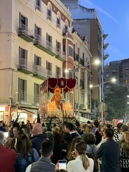 Archivo - Una procesión en Jaén.