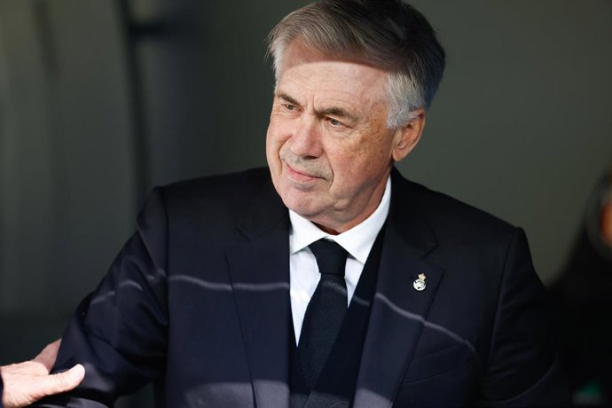 Carlo Ancelotti, entrenador del Real Madrid.