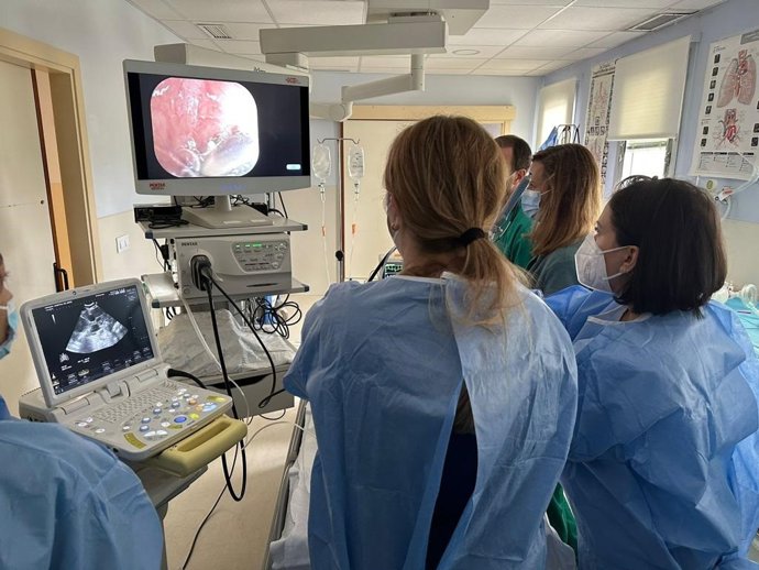 Ecobroncoscopia para el diagnóstico del cáncer de pulmón en el Hospital de Jerez.