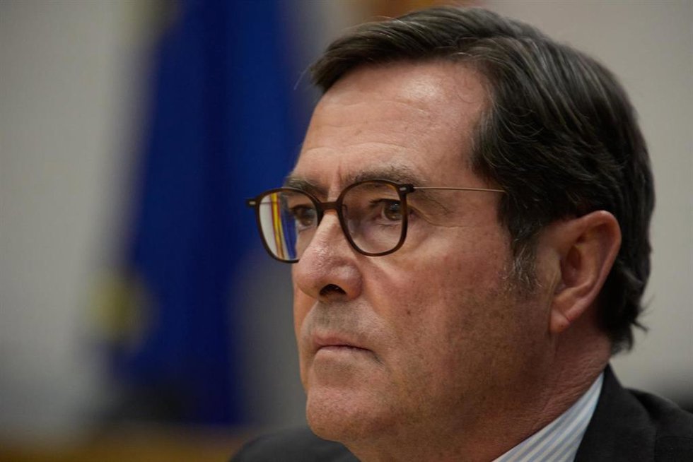 Archivo - Antonio Garamendi, presidente de CEOE