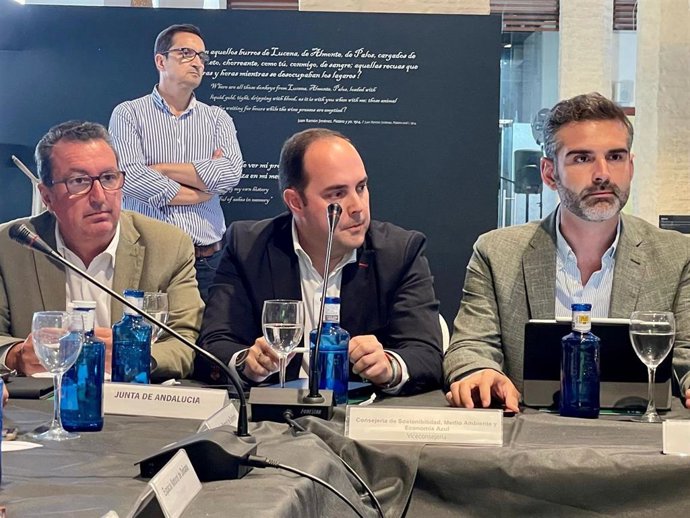 Miembros del PP-A en el Consejo de Participación de Doñana.