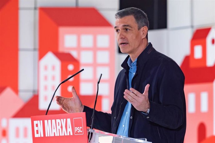 El secretario general del PSOE y presidente del Gobierno, Pedro Sánchez, en una imagen de archivo. 