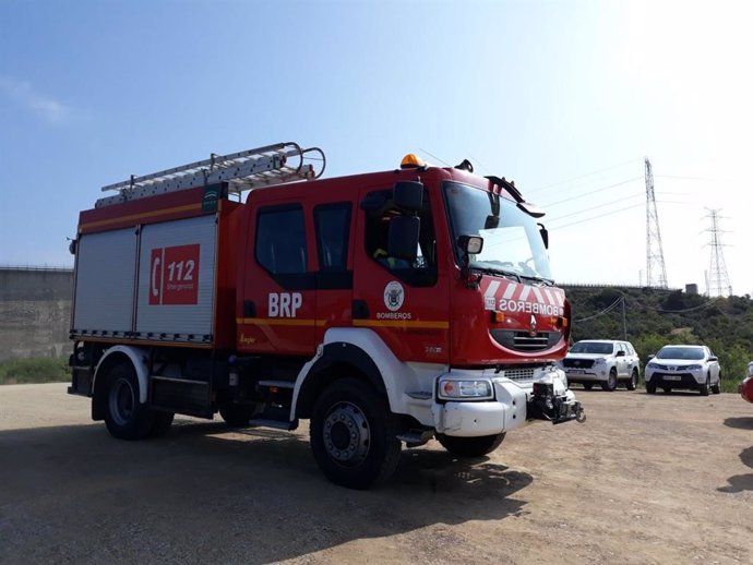 Archivo - Camión de Bomberos de la Provincia.