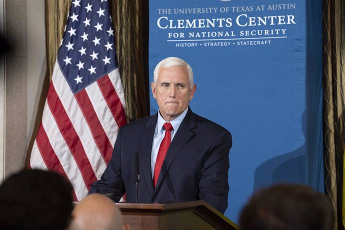 Archivo - El ex vicepresidente de EEUU, Mike Pence