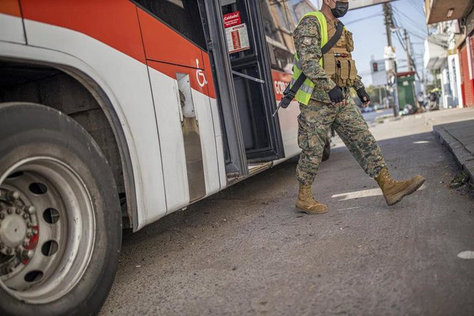 Archivo - Militares en Chile