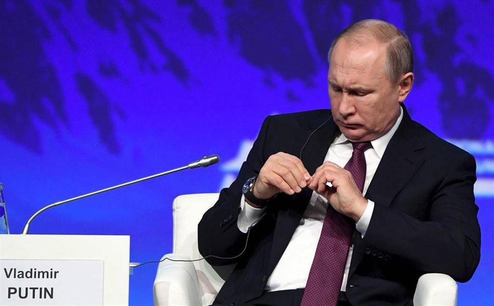 Archivo - El presidente de Rusia, Vladimir Putin