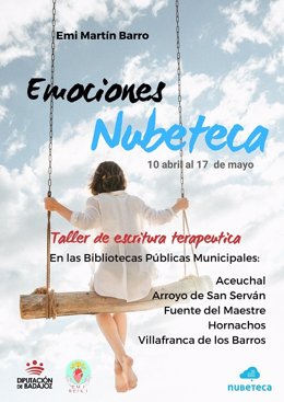 [Badajoz] Nota De Prensa Emociones Nubeteca, Un Taller De Escritura Terapéutica