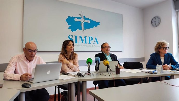 Rueda de prensa del secretario general del Simpa, José Antonio Vidal.