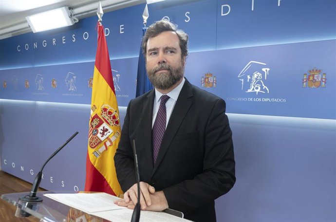 El portavoz parlamentario de VOX en el Congreso, Iván Espinosa de los Monteros.