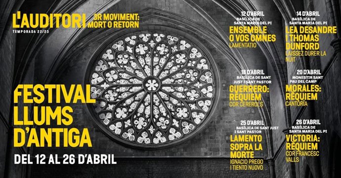 Cartel de la quinta edición del festival, que se celebra desde este miércoles hasta el próximo 26 de abril