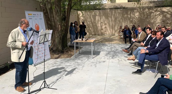 Celebración del Día Mundial del Párkinson en la sede de Aparval en Valladolid.