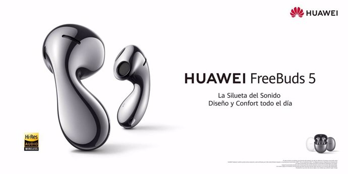 Los nuevos auriculares de Huawei FreeBuds 5.