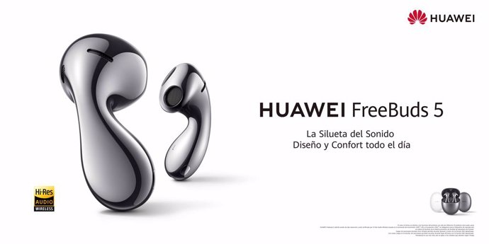 Los nuevos auriculares de Huawei FreeBuds 5.