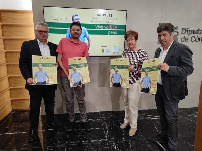 Presentación de la gala benéfica de concienciación sobre la ELA.