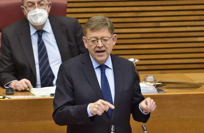 Archivo - Puig en la sesión de control de Les Corts