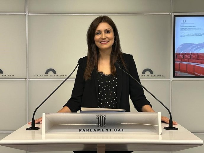 La diputada del PP al Parlament Lorena Roldán