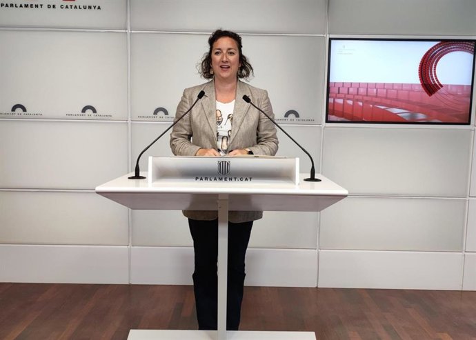 La portaveu del PSC al Parlament, Alícia Romero