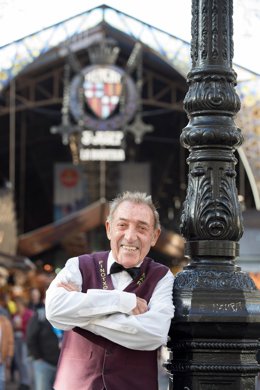 Archivo - El antiguo propietario del bar Pinotxo de La Boqueria, Juan Bayén 'Pinotxo'.