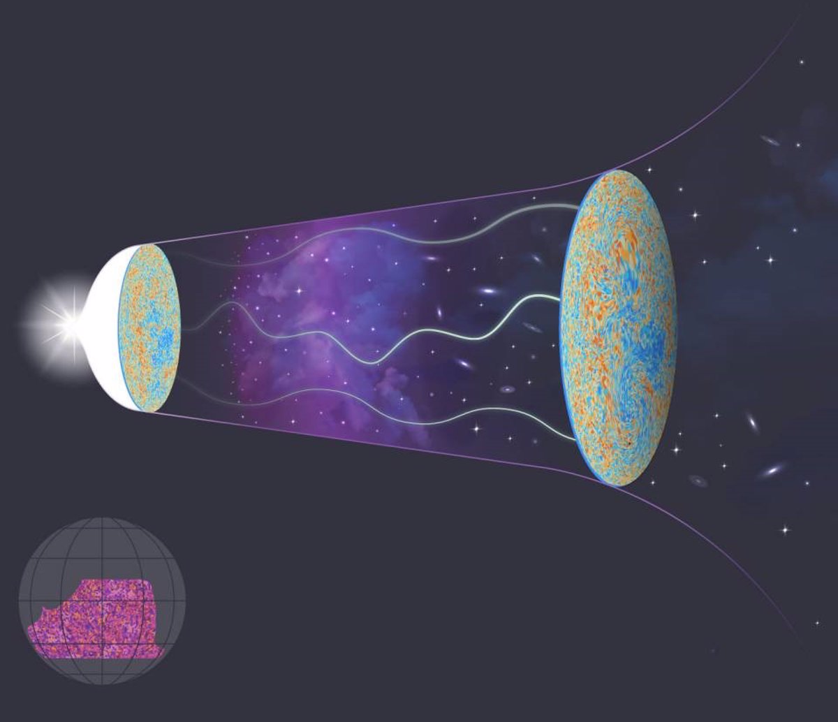 Mapa De Crecimiento Del Cosmos Apoya La Teoría De Einstein 6404