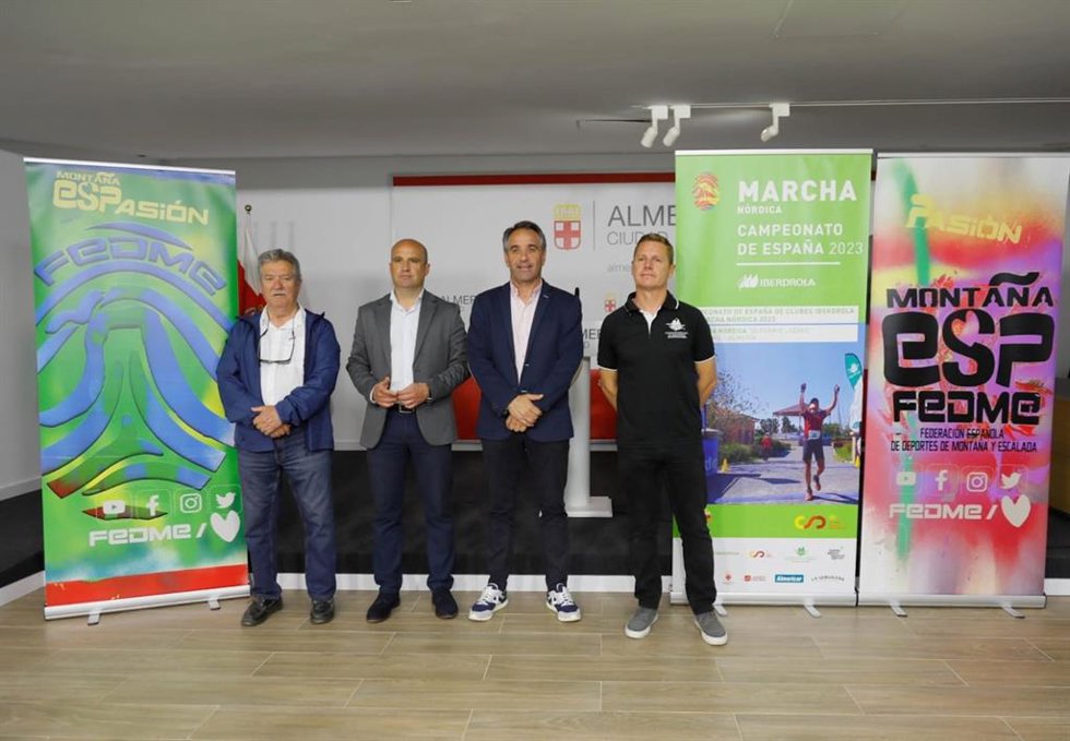 Presentación del Campeonato de España de Marcha Nórdica