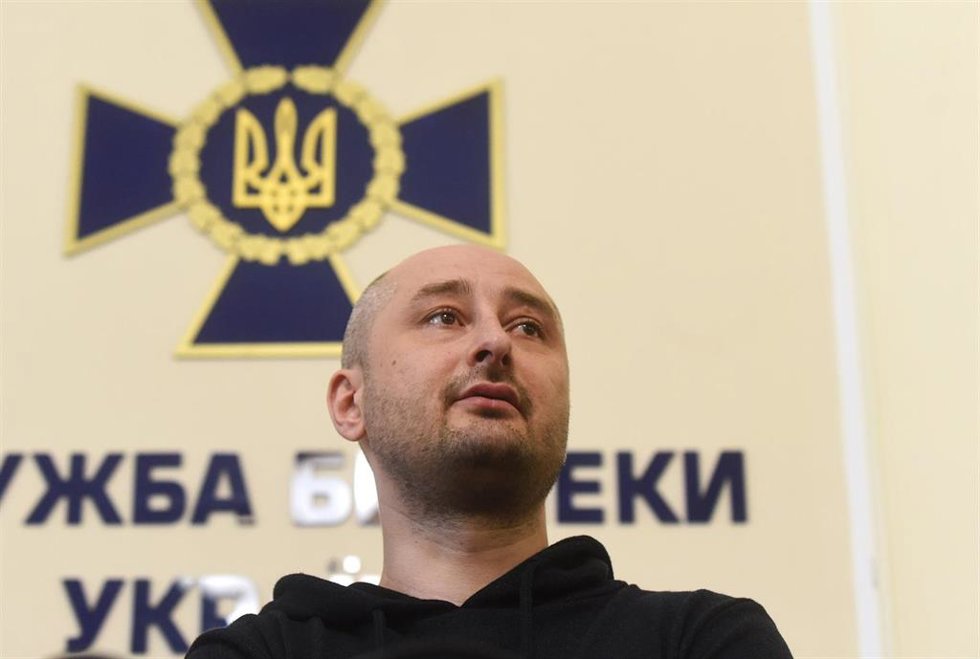Archivo - El periodista ruso Arkadi Babchenko