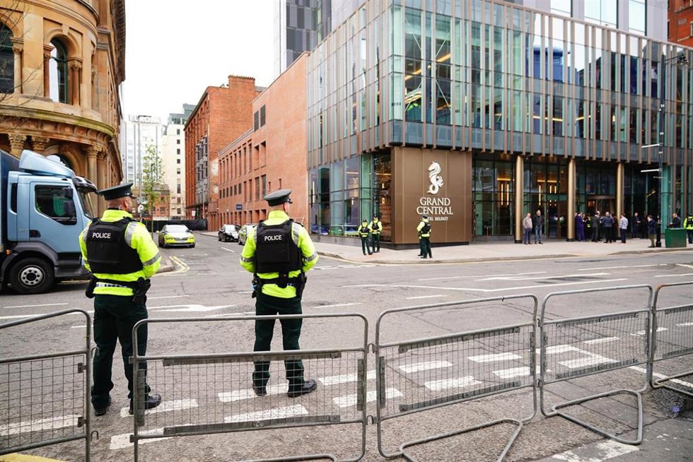 El hotel en el que se alojará el presidente de Estados Unidos, Joe Biden, en Belfast