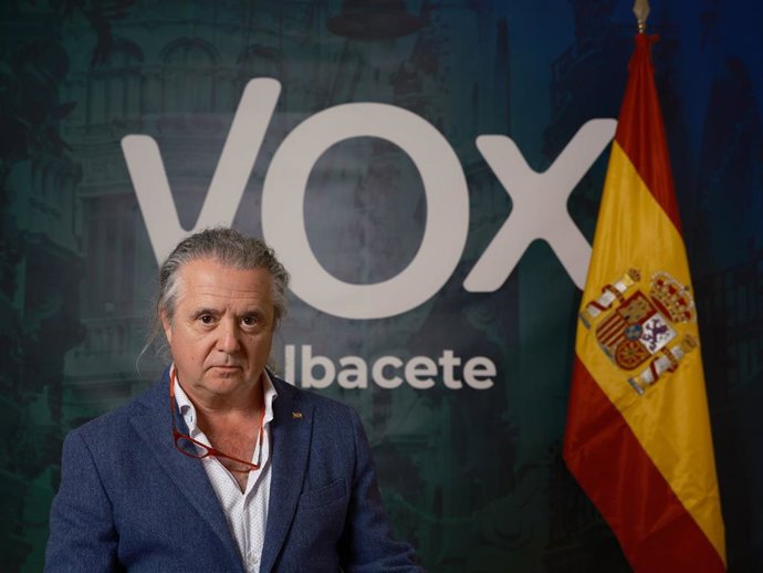 El candidato de Vox a la Alcaldía de Albacete, José Ramon Conesa.