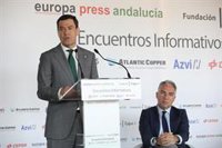 Moreno denuncia "intolerancia" y "hostilidad" desde Cataluña a otras CCAA y anima al Gobierno a defender los territorios