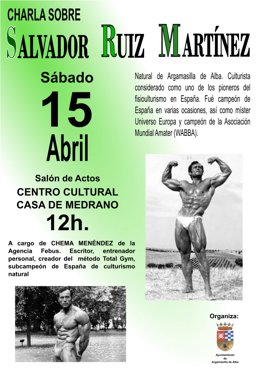 Homenaje en Argamasilla a Salavador Ruiz