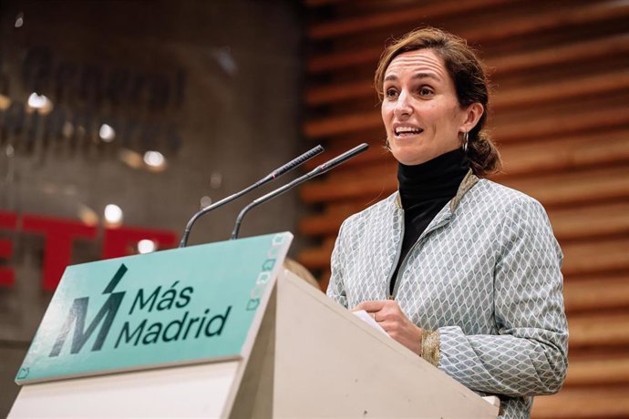 Archivo - La líder de Más Madrid, Mónica García