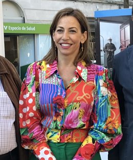 La candidata del PP a la Alcaldía de Zaragoza, Natalia Chueca