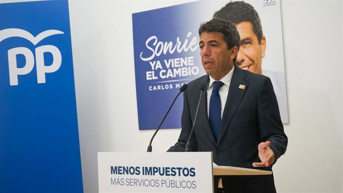 Mazón presenta la reforma fiscal del PPCV