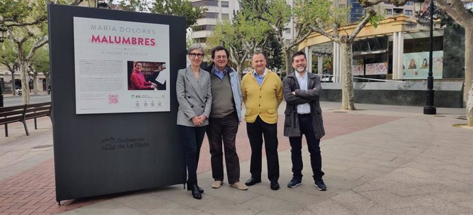 Presentación de la exposición sobre la compositora María Dolores Malumbres en Logroño