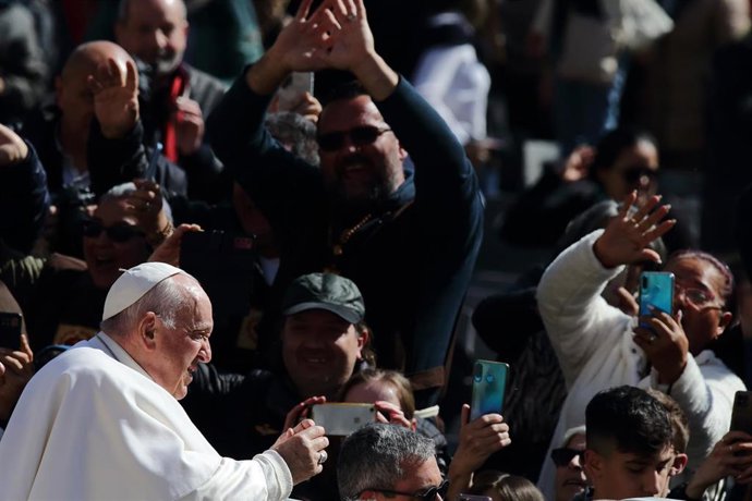 El Papa en la audiencia general de este miércoles